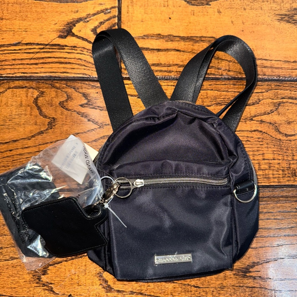 Madden Girl Convertible black Backpack Brand New, NWT,